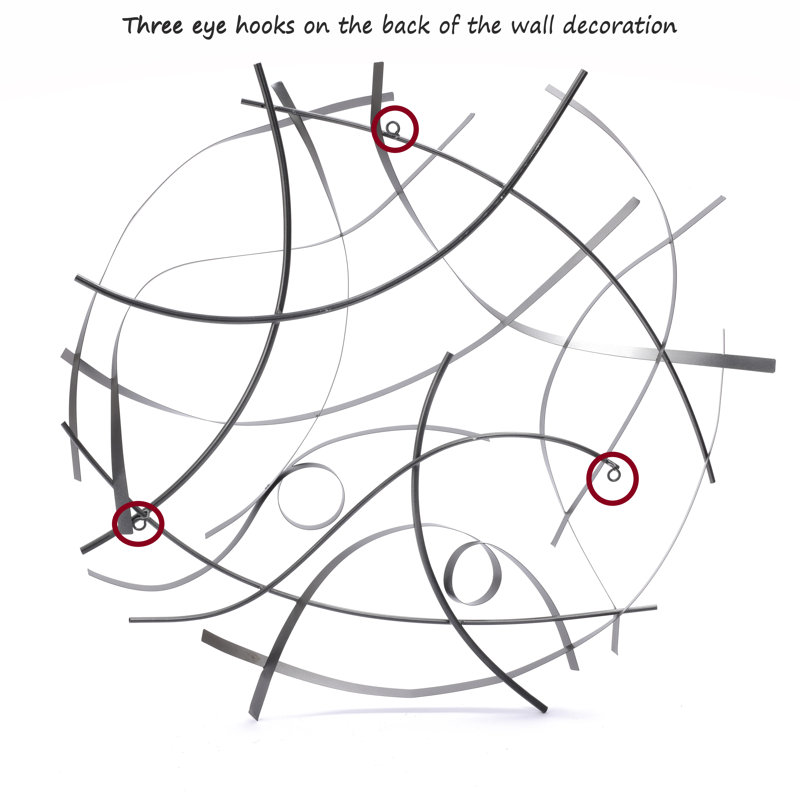 Wade Logan® Handmade Metal Abstract And Geometric Wall Decor & Reviews